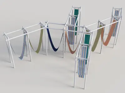 Modern Art Installation