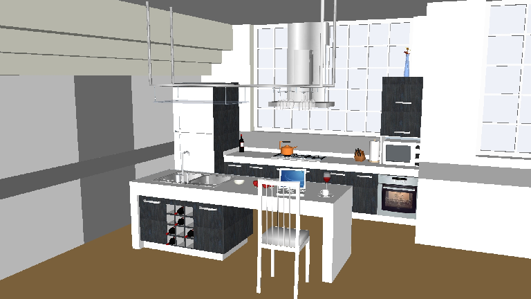 Modern Open Kitchen