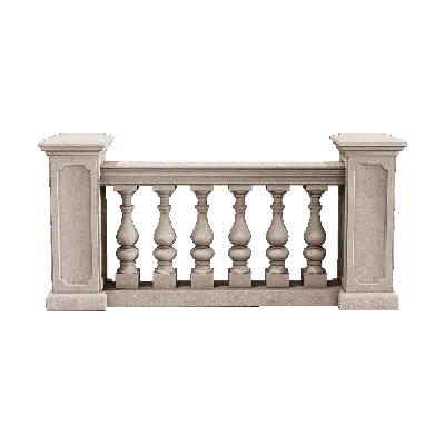 European style railing 03