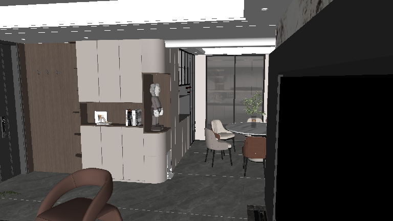 Modern Dining Room (Home)