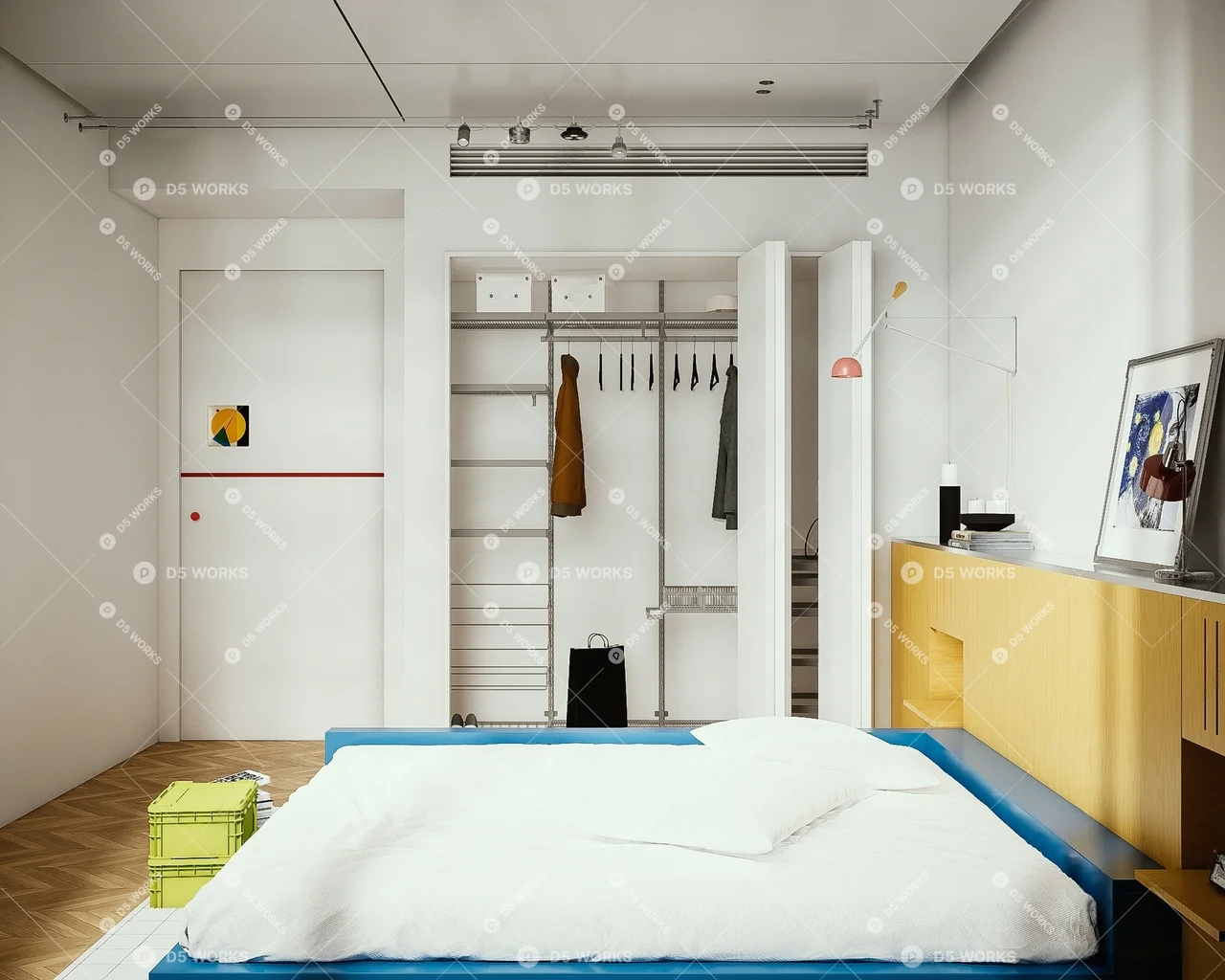 Home Bedroom 3d model thumbnail 3