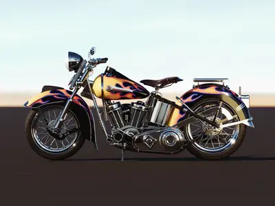 Organic Modern American Motorcycle
