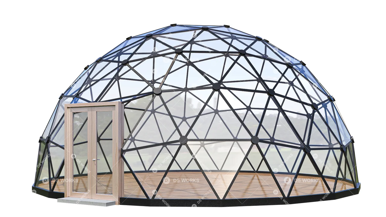 Modern  Landscape Structures 3d model thumbnail 7