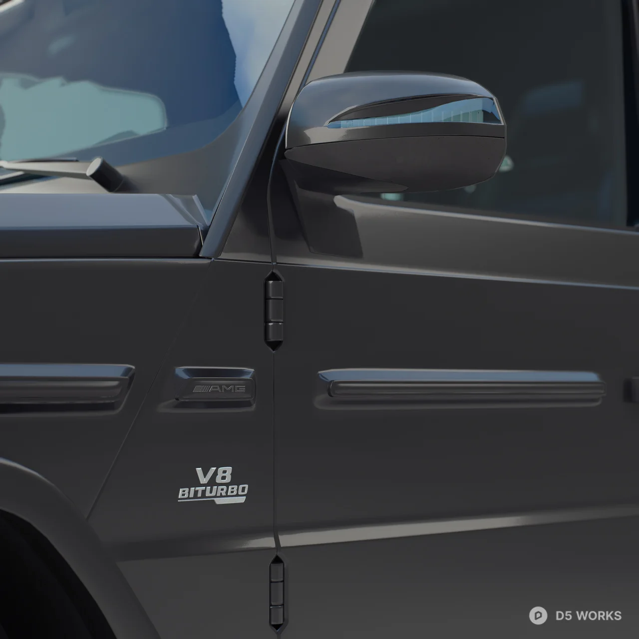Mercedes-Benz AMG G63 - 2020 3d model thumbnail 5