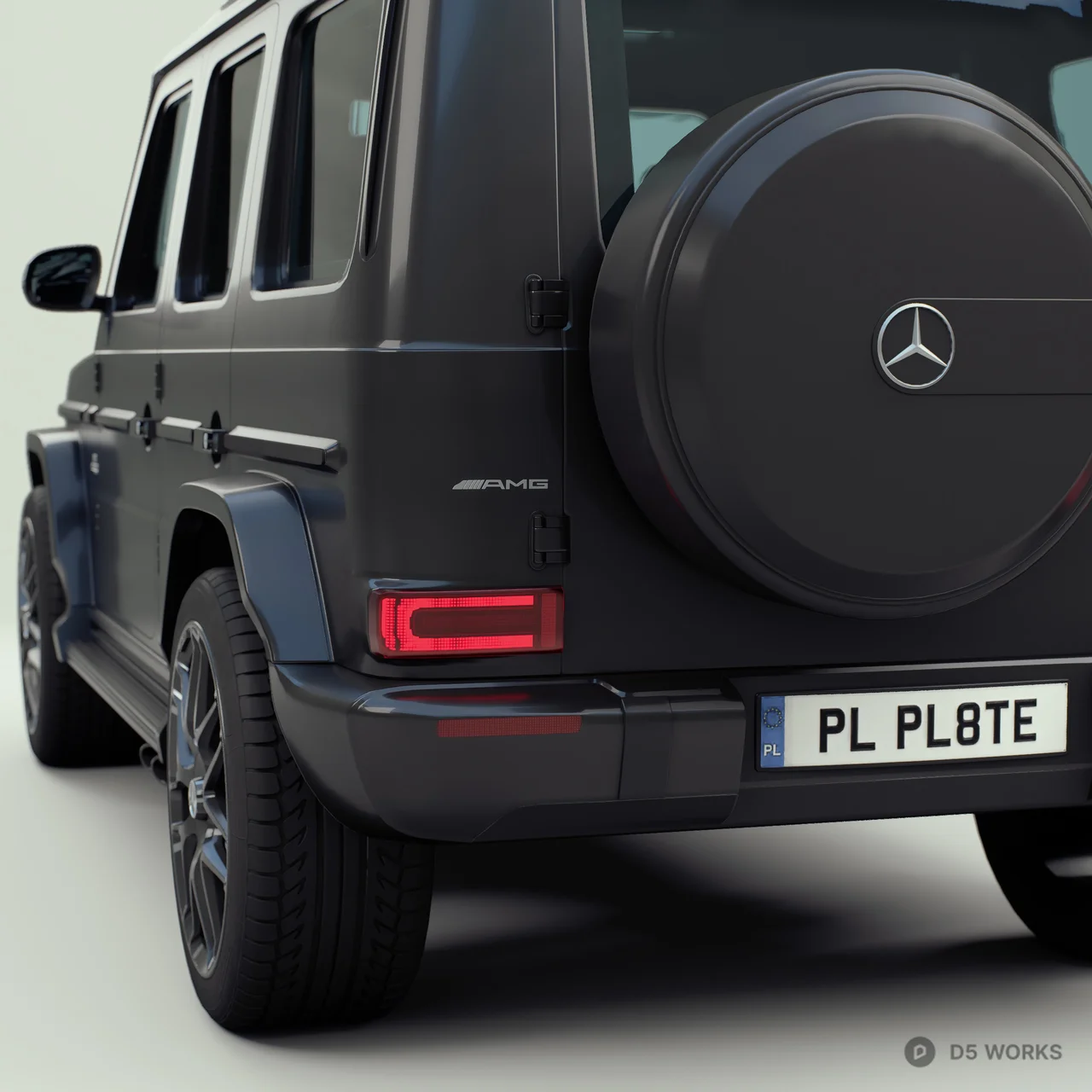 Mercedes-Benz AMG G63 - 2020 3d model thumbnail 4
