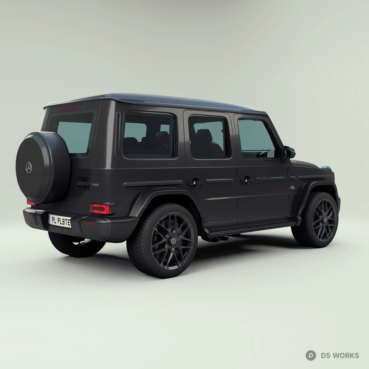 Mercedes-Benz AMG G63 - 2020 3d model thumbnail 2