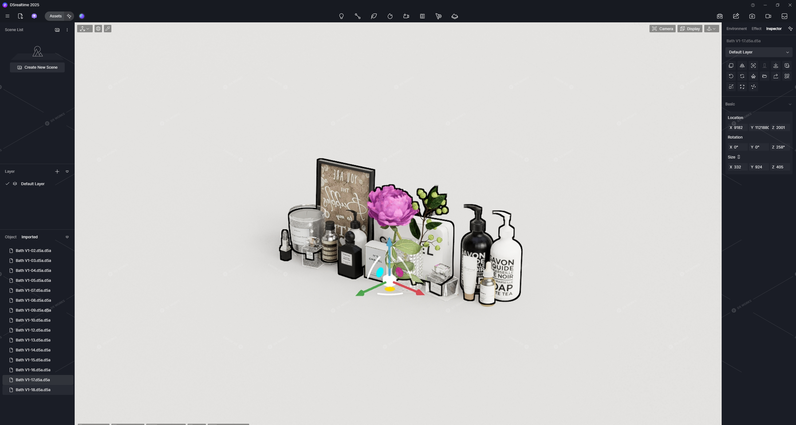 Bath Products 3D Models 2