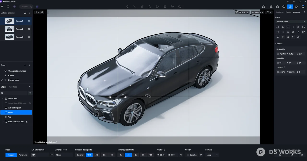 Luxury Black Sport SUV 3D Model 3d model thumbnail 3