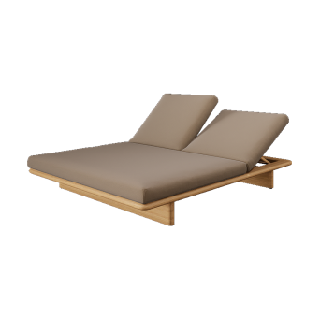 Mesh Double Deckchair 02