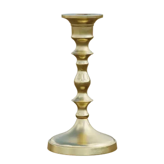 Vintage Brass Candlestick Holder 3d model