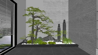 New Chinese Indoor Landscape