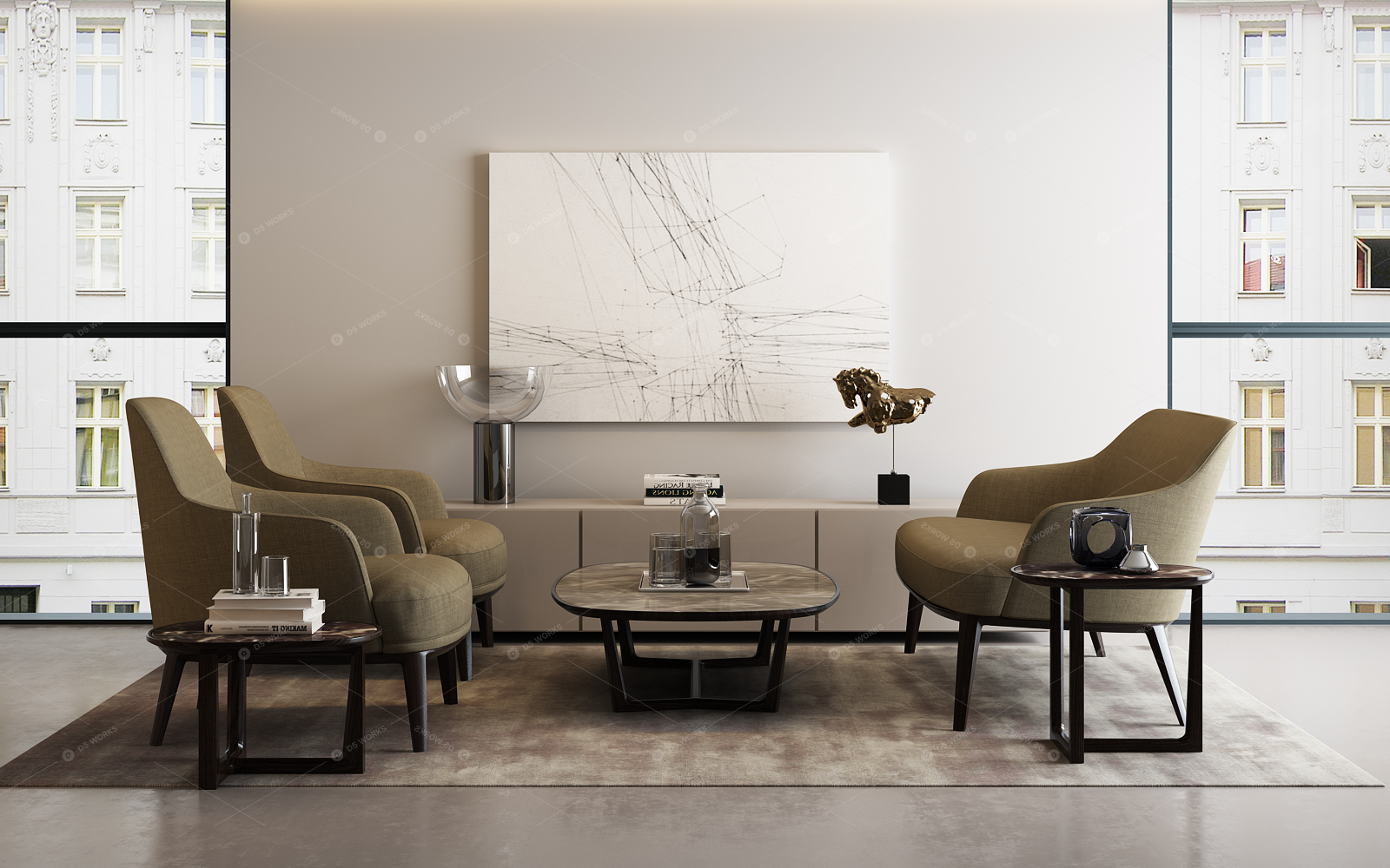 Furniture Sets 3D Models