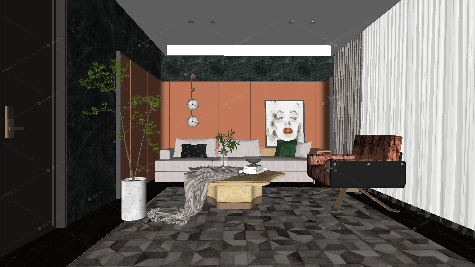 Furniture Sets 3D Models