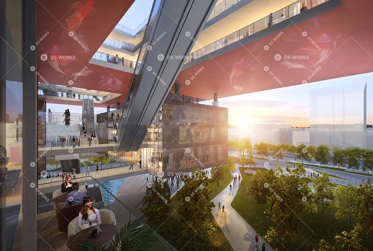 Aerial View & Planning +2d 3d model thumbnail 4