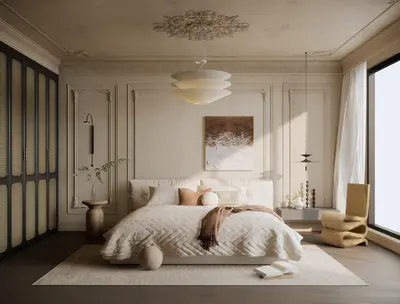 Creamy Home Bedroom
