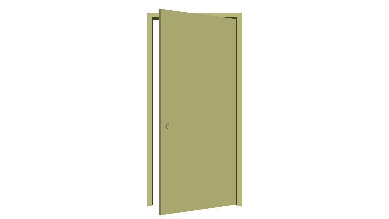 Modern Single Door