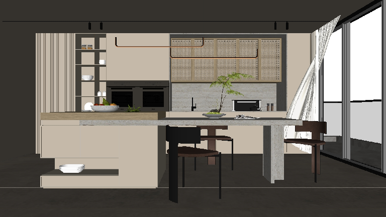 Modern Dining Room (Home)