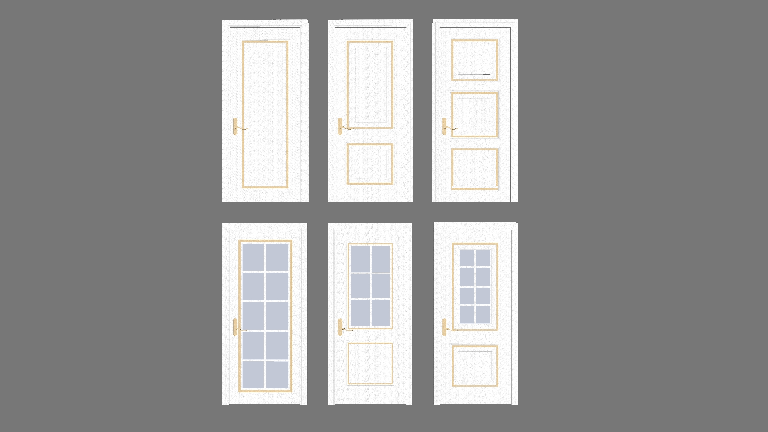Modern Single Door