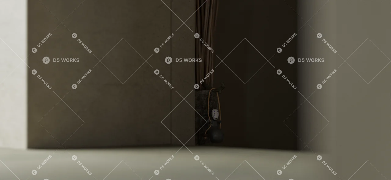 Living & Dining Room 3d model thumbnail 4