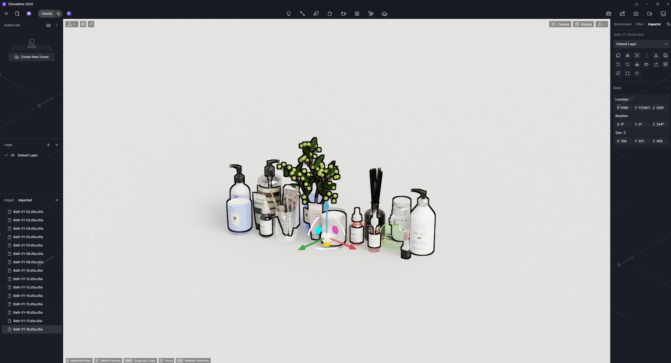 Bath Products 3D Models 2