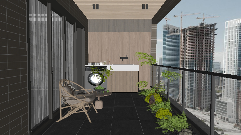 Modern Balcony (Home)