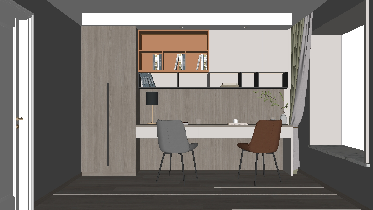 Modern Study Room