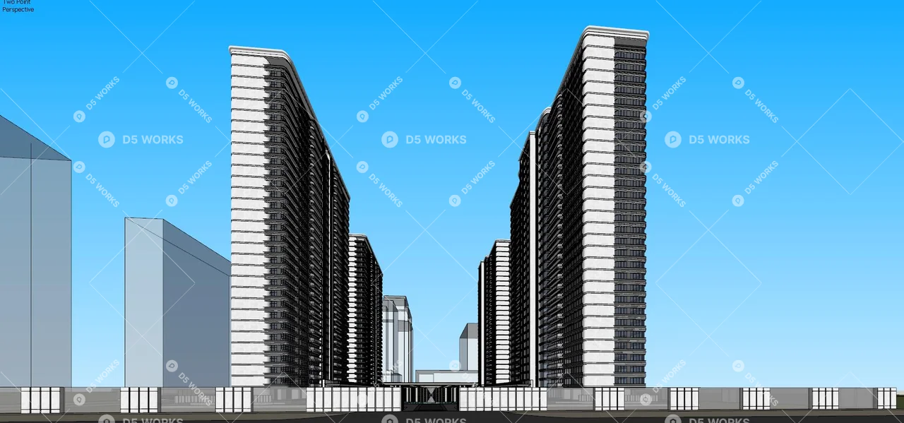 High-Rise Residence 3d model thumbnail 5