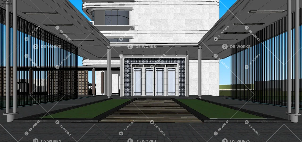 High-Rise Residence 3d model thumbnail 3