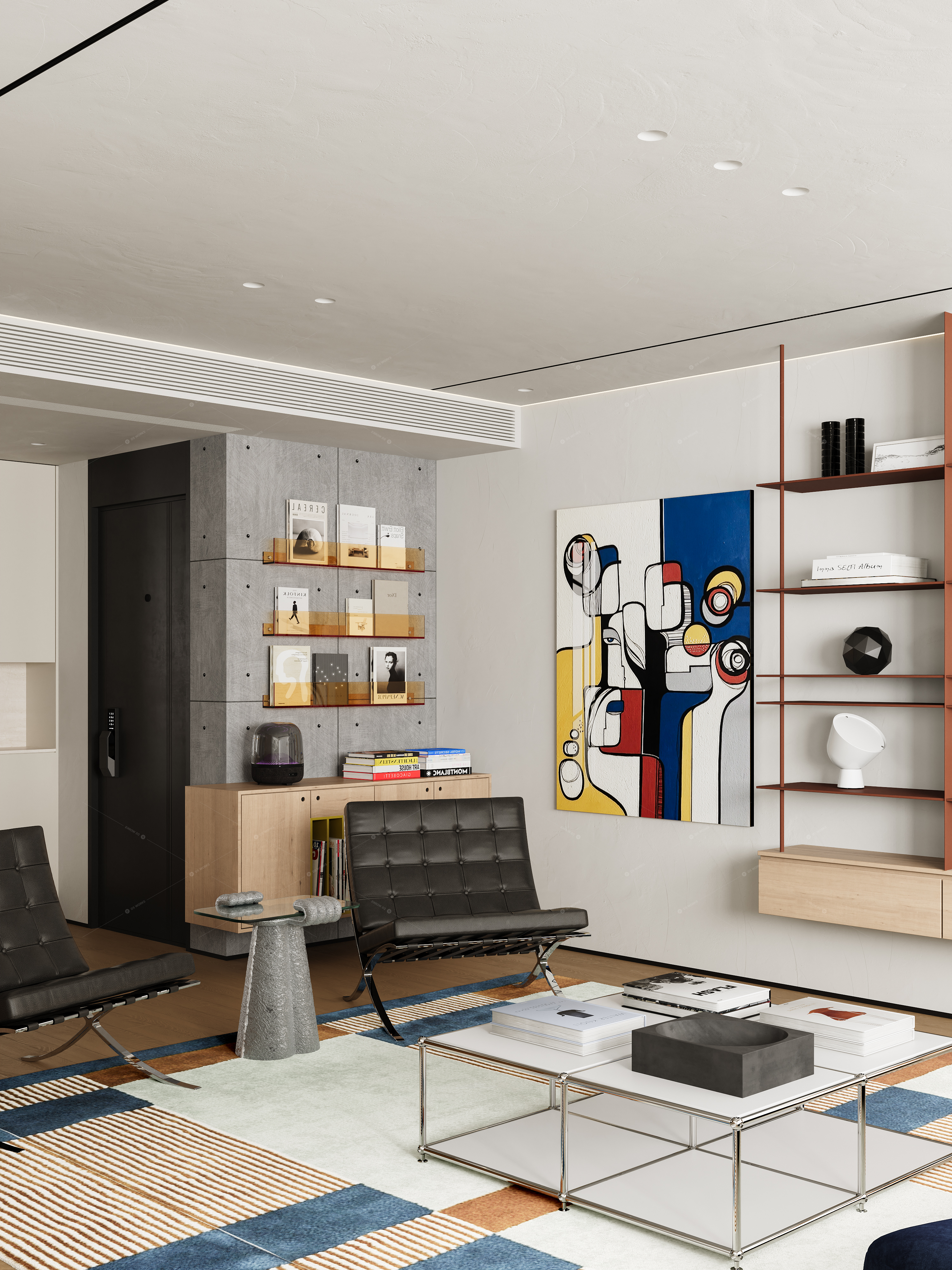 Living & Dining Rooms 3D Models 10