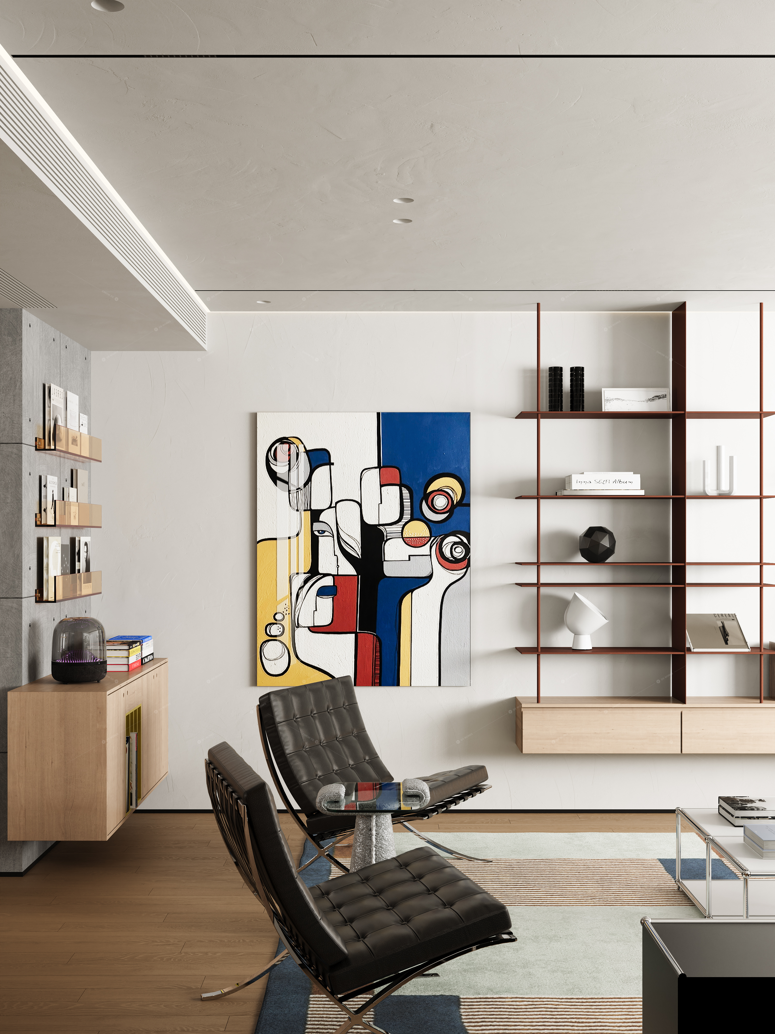 Living & Dining Rooms 3D Models 7