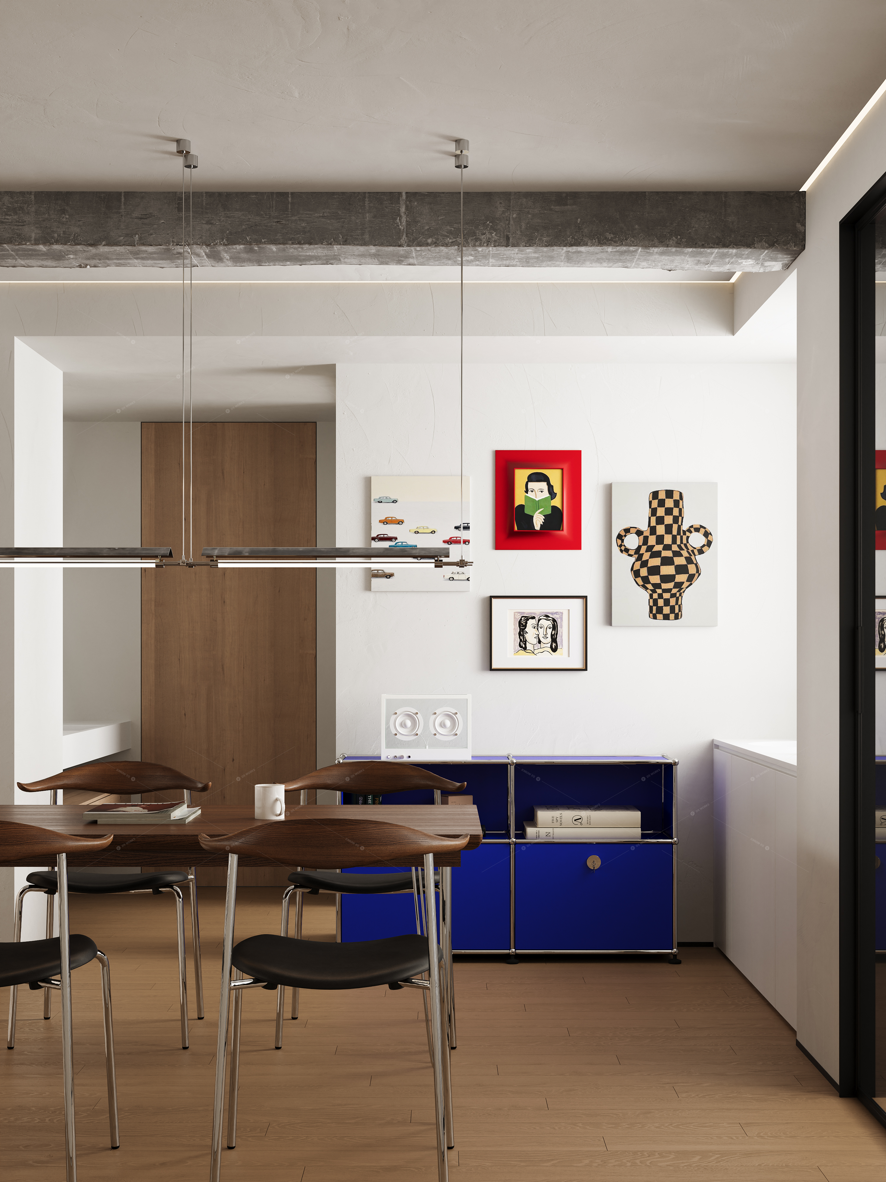 Living & Dining Rooms 3D Models 3