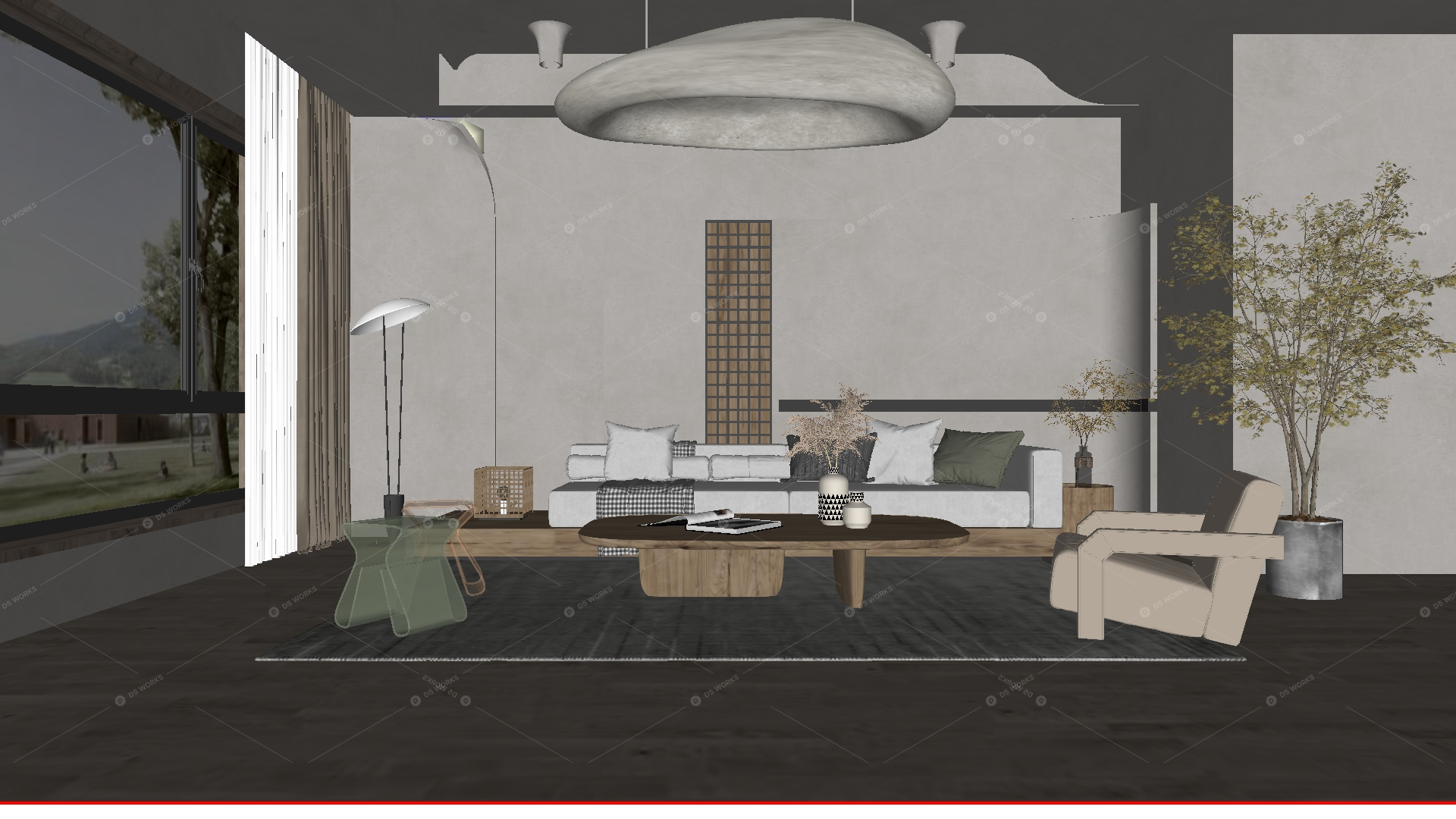 Living Rooms 3D Models