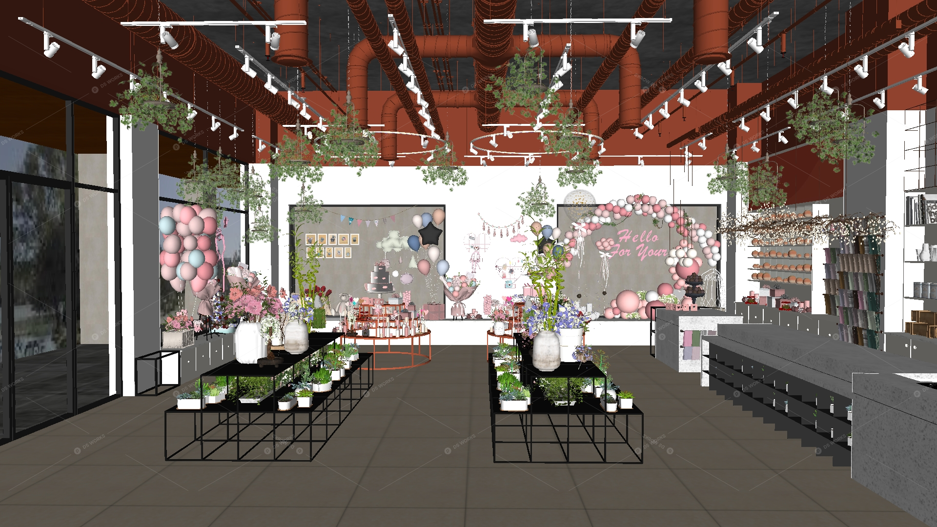 Vases & Floral Arrangements 3D Models