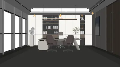 Modern Independent Office