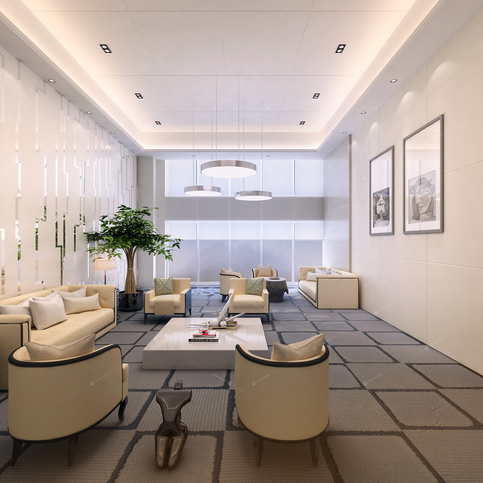 Common Spaces 3D Models