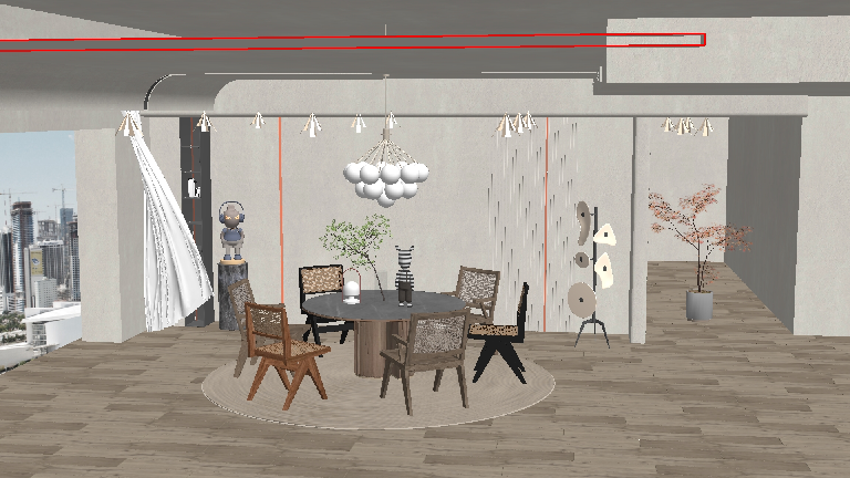 Modern Dining Room (Home)