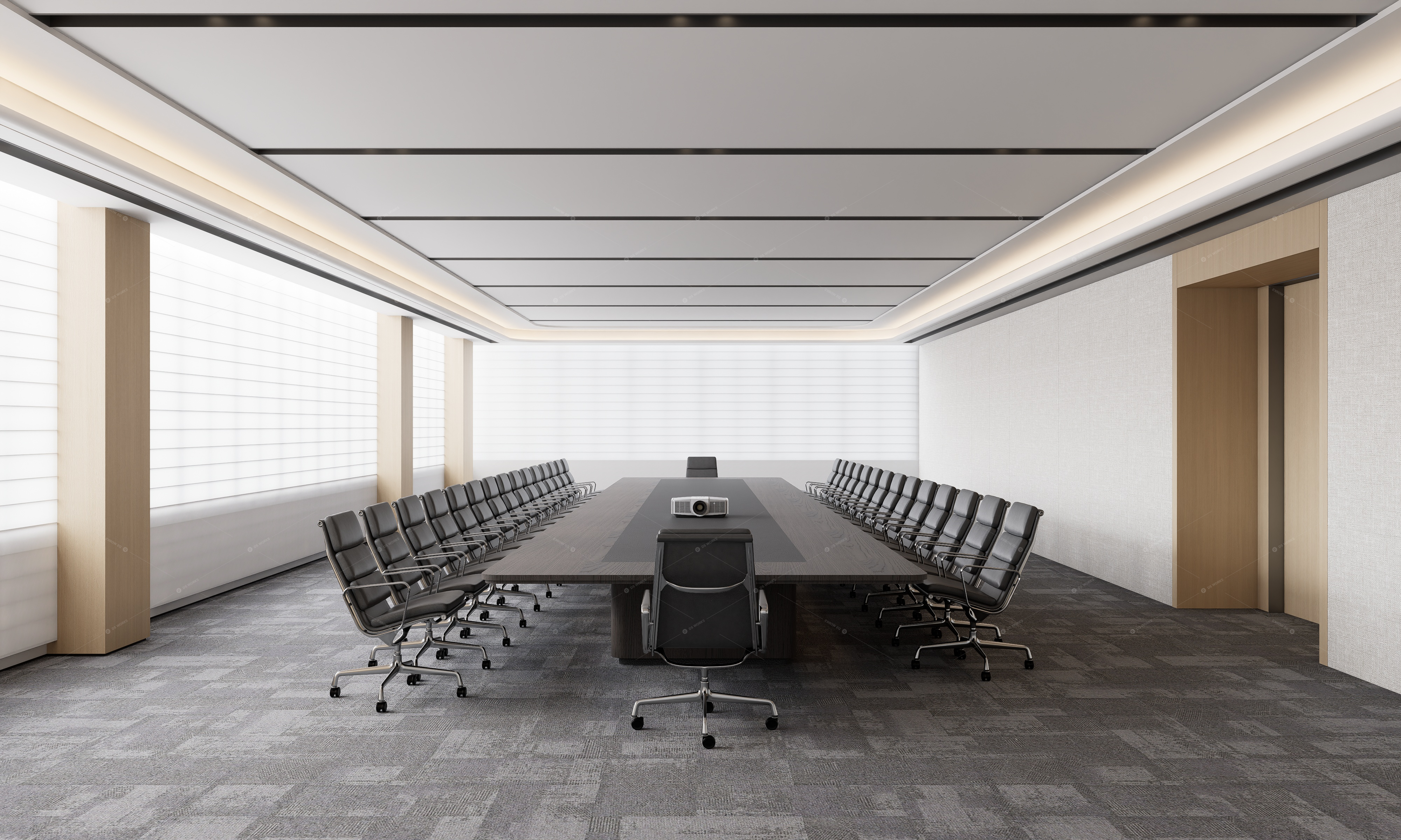 Office Spaces 3D Models 9