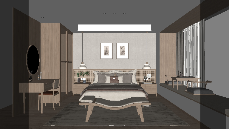 Japanese Home Bedroom