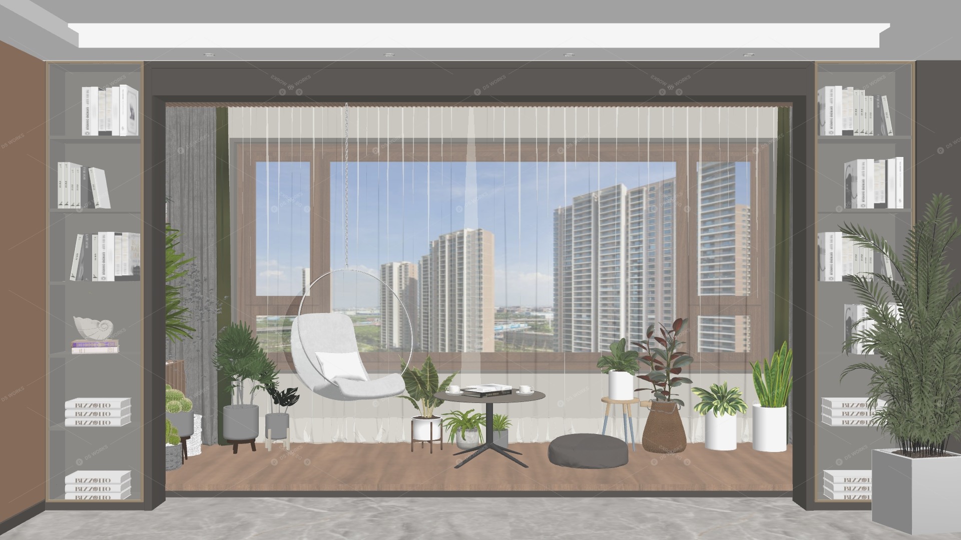Gardens & Balconies 3D Models
