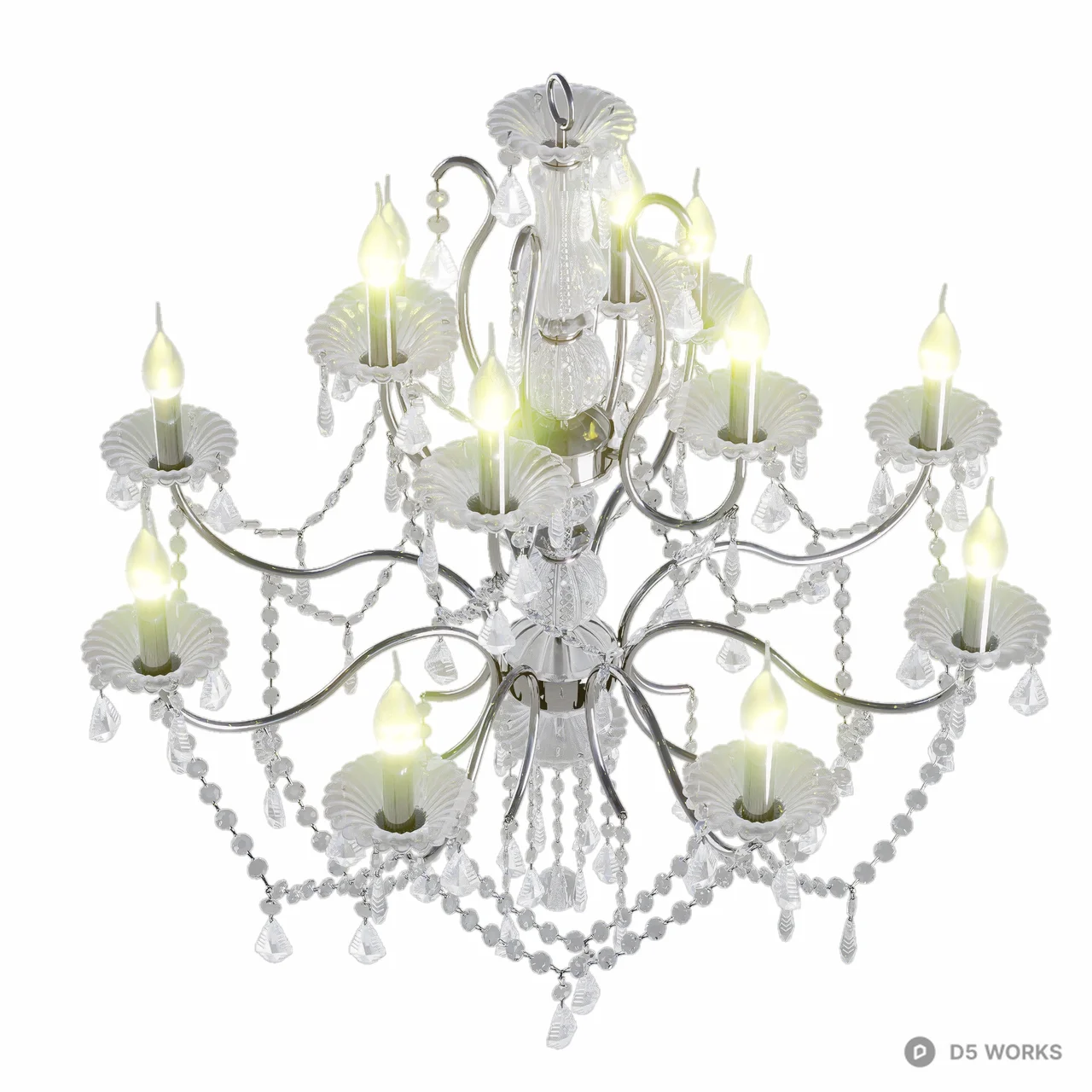 Pendant Light 3d model thumbnail 3