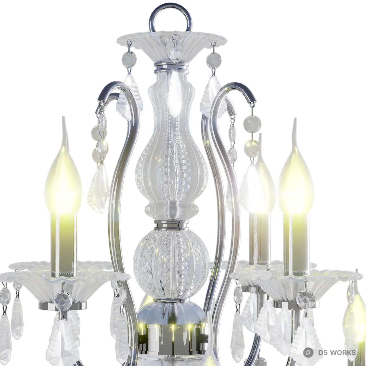 Pendant Light 3d model thumbnail 6
