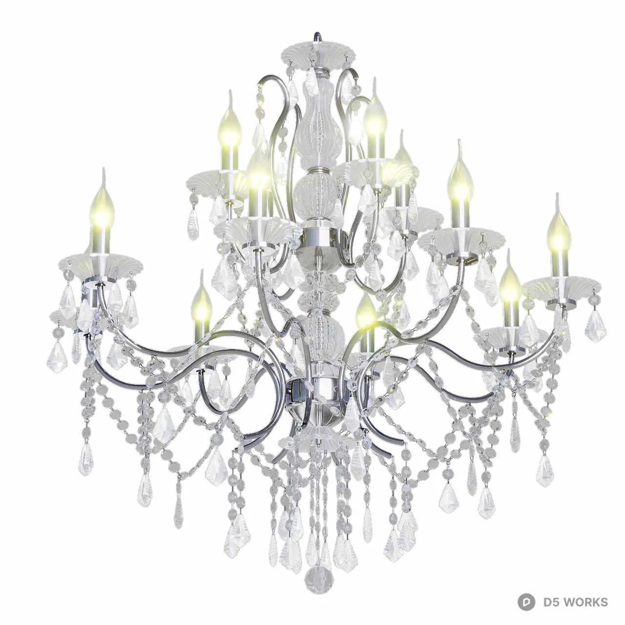 Pendant Light 3d model - Image 1