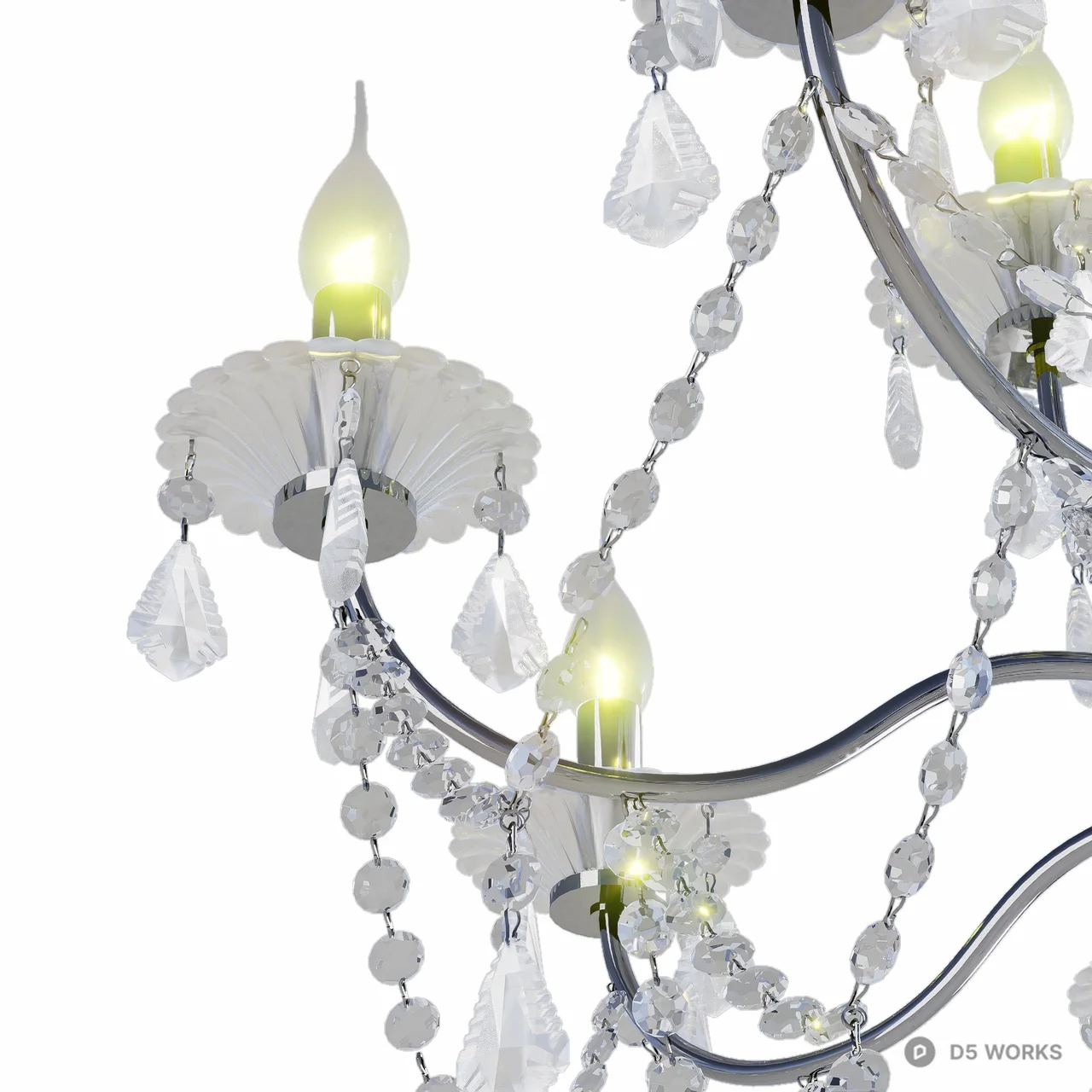Pendant Light 3d model thumbnail 2