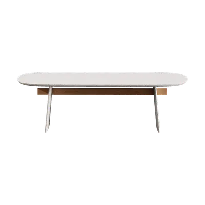 Adam Dining Table 02 3d model