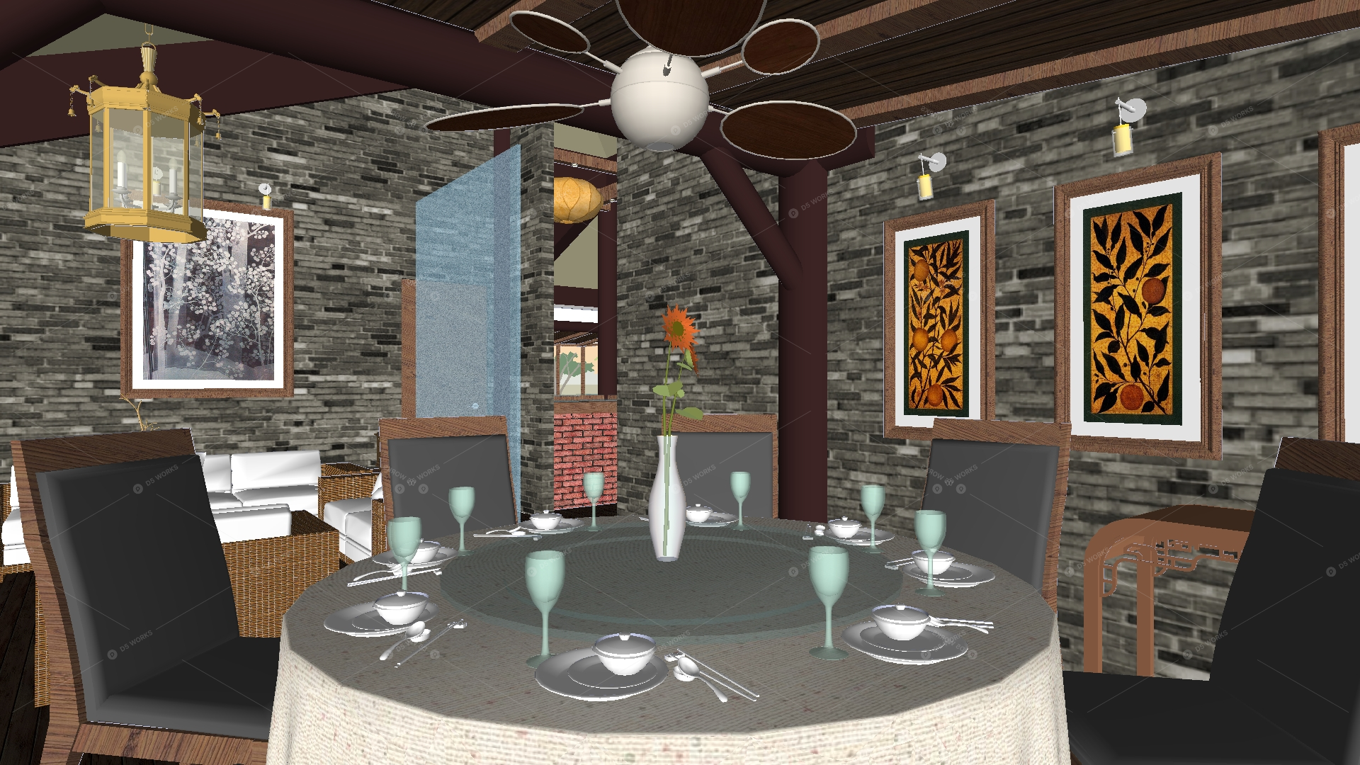 Living Rooms 3D Models 2