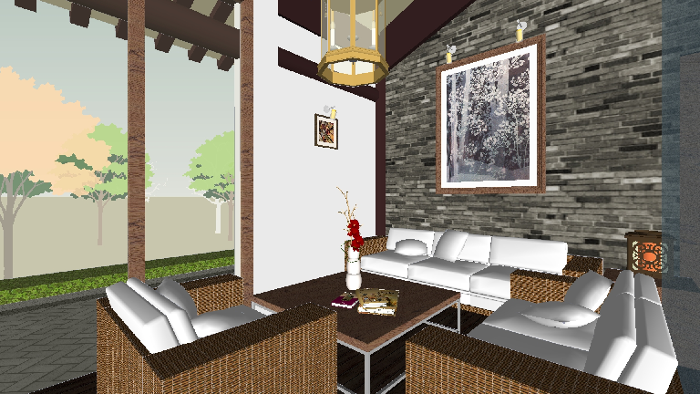 Chinese Home Living Room
