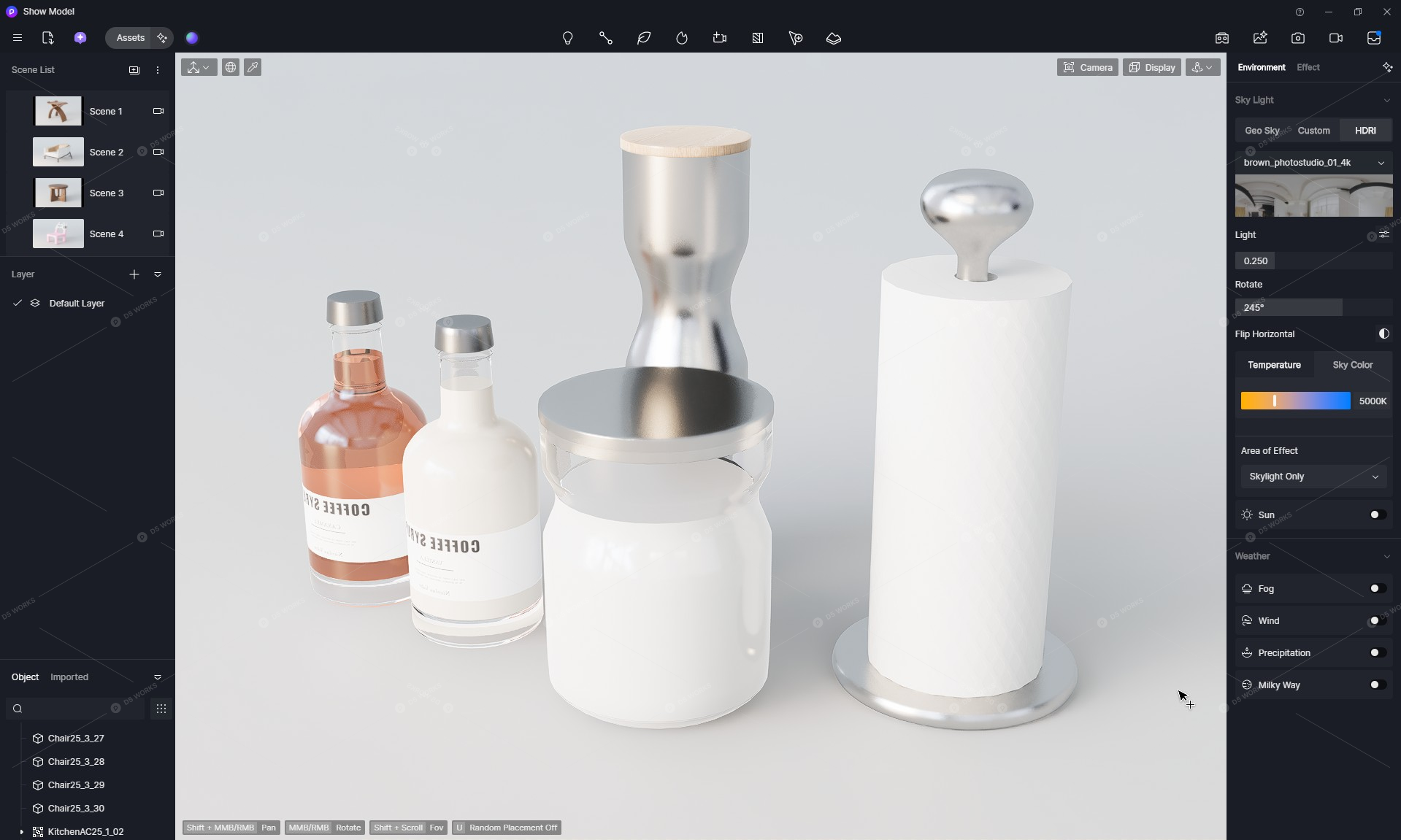 Condiments 3D Models 2