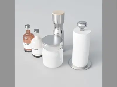 Modern kitchenware set