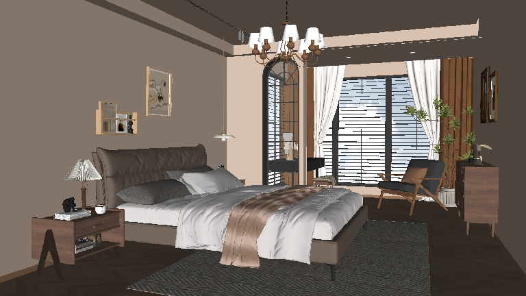 Transitional Pendant Light