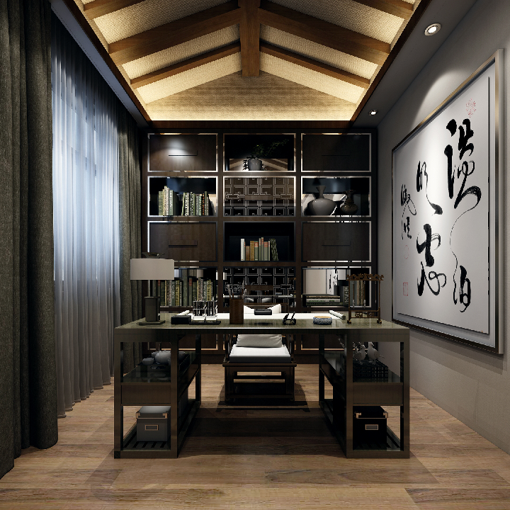 Chinese Study Room